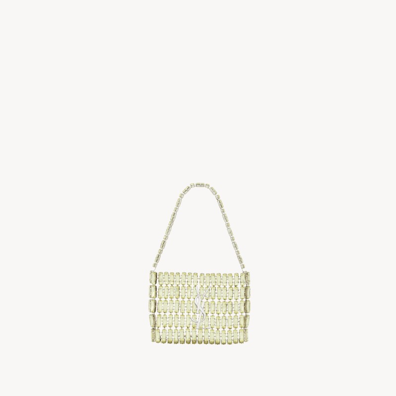 DM_20260925104114_001.jpg YSL MICRO EVENING BAG IN CRYSTALS - Image 1