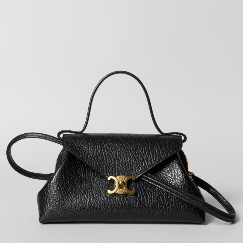 SMALL FLAIR IN GRAINED CALFSKIN