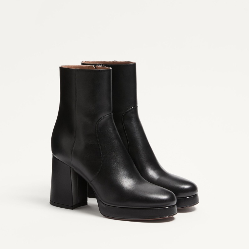 Fawcette-Platform-Ankle-Boot-In-Calfskin-90Mm (1) Fawcette Platform Ankle Boot In Calfskin 90Mm - Image 1