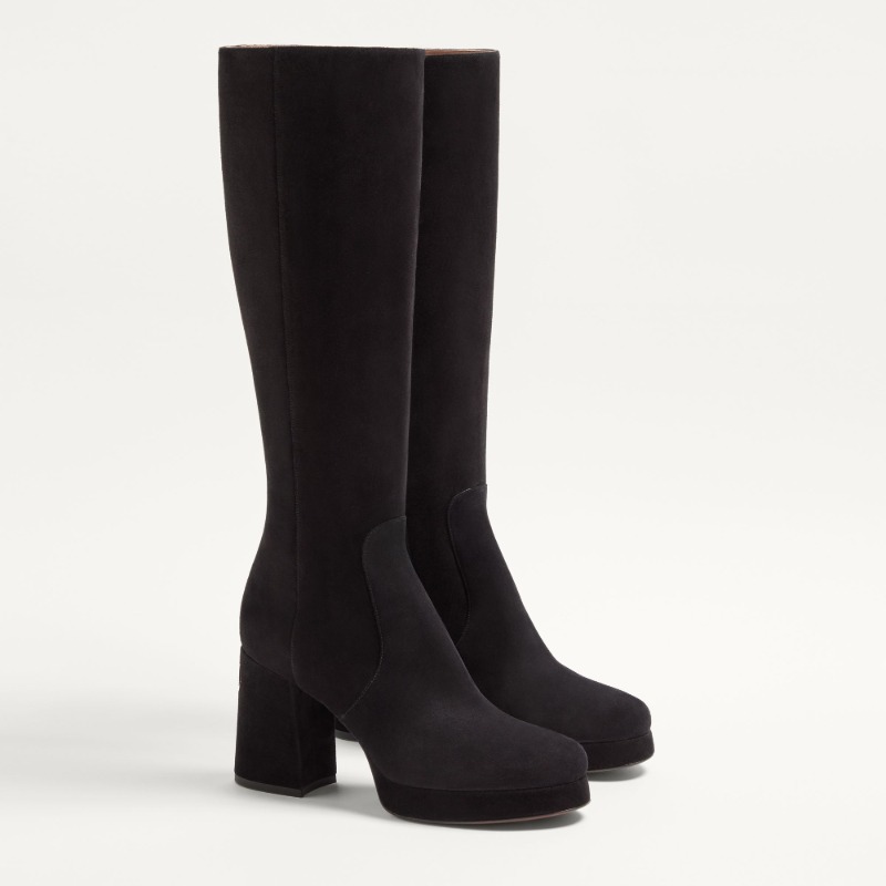 Fawcette-Platform-Boot-In-Crust-Leather-90Mm (1) Fawcette Platform Boot In Crust Leather 90Mm - Image 1