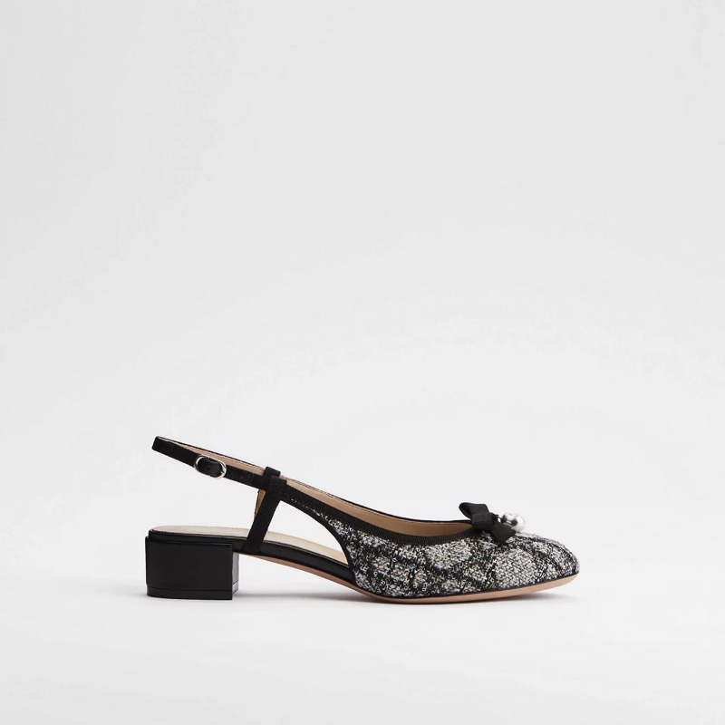 KCF201CTPS41G_SBG_E02 Dior Ballet Slingback Pump - Image 1