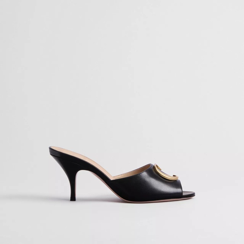 KCO675LABS900_SBG_E02-5 Dior Initials Heeled Slide - Image 1