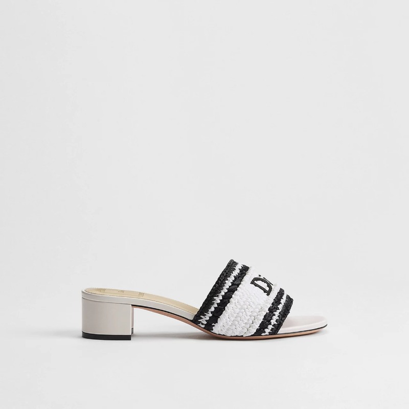 Dioriviera Dior Woven Heeled Slide