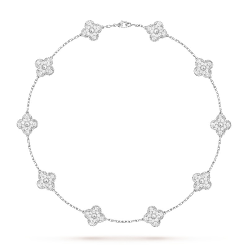 Vintage Alhambra necklace, 10 motifs