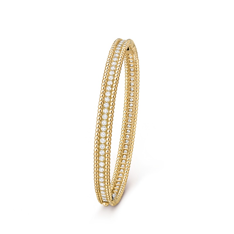Perlée diamonds bracelet, 1 row, medium model