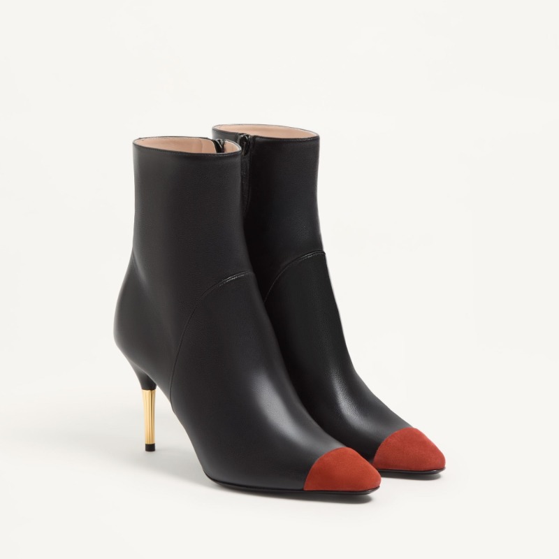 Sinead-Ankle-Boot-in-Nappa-and-Suede-85mm (1) Sinead Ankle Boot in Nappa and Suede 85mm - Image 1