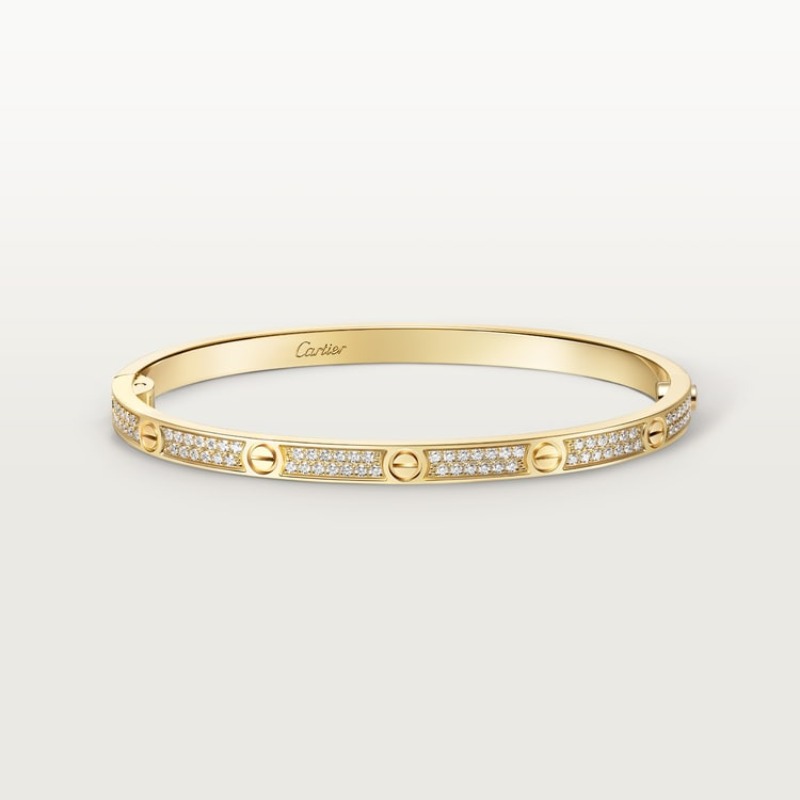 LOVE bracelet, small model, paved