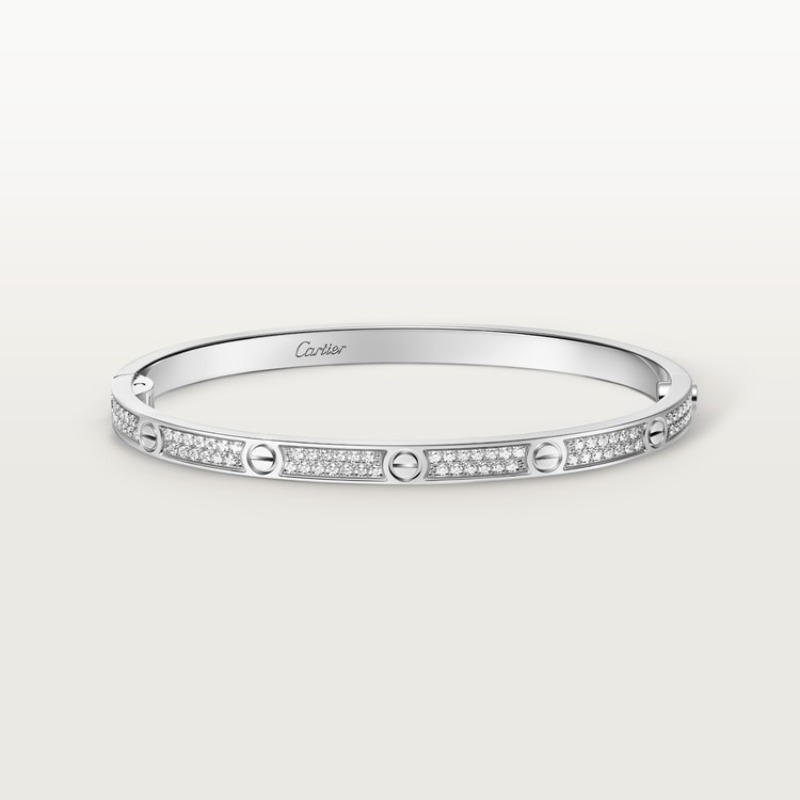 LOVE bracelet, small model, paved
