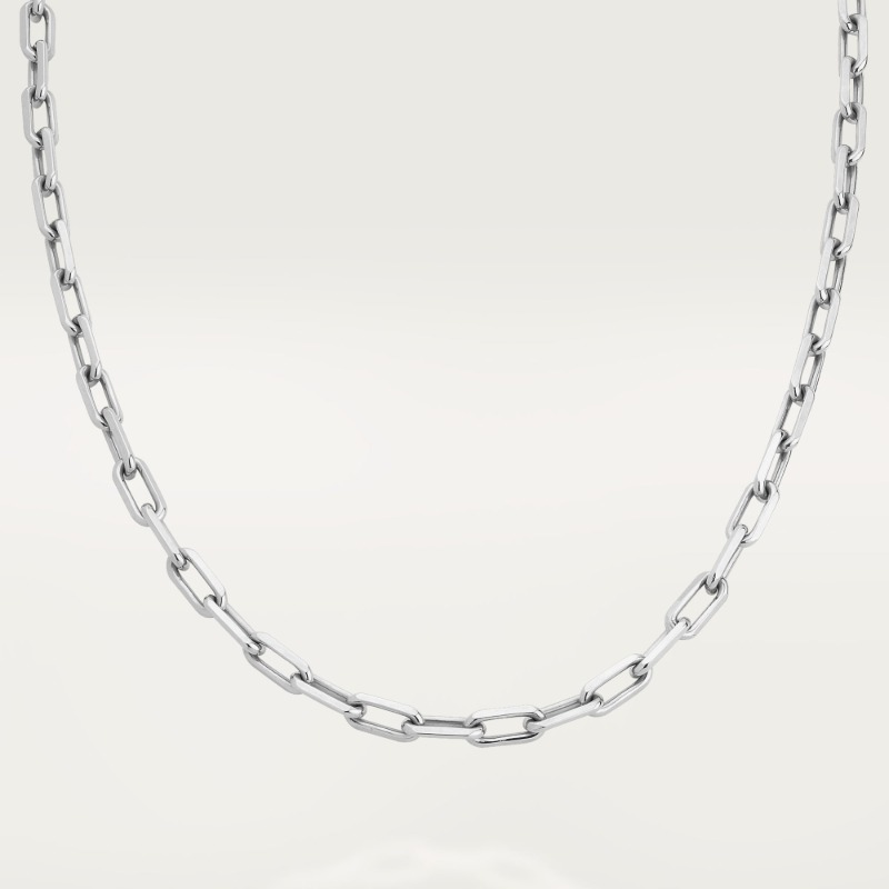 c2e4aab3521255dc97312e31fcd42e41 (1) Santos de Cartier necklace, chain, medium model - Image 1