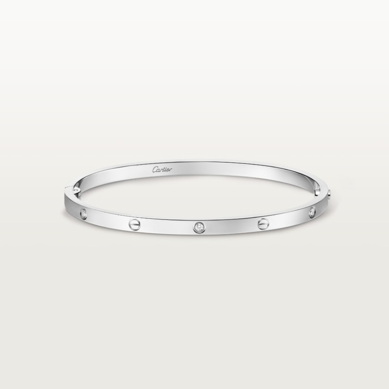 LOVE bracelet, small model, 6 diamonds