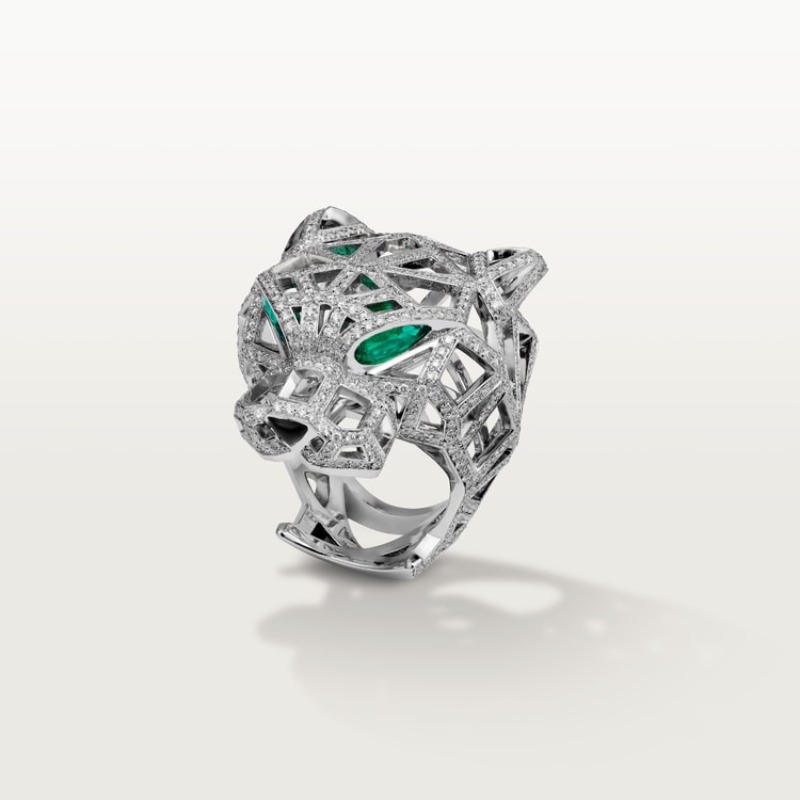 Panthère de Cartier ring, paved