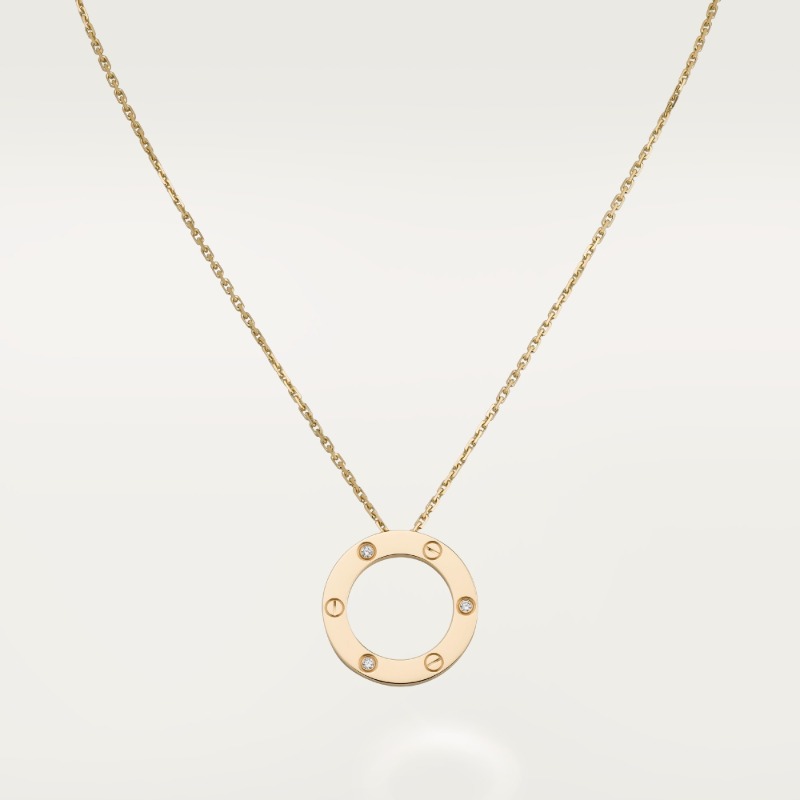 f499a52c103d5095912b6b628dc4ee23 (1) LOVE pendant, 3 diamonds - Image 1