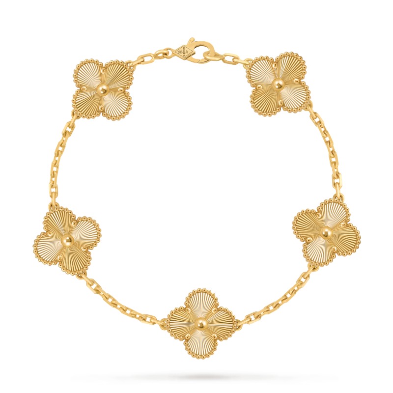 Vintage Alhambra bracelet, 5 motifs