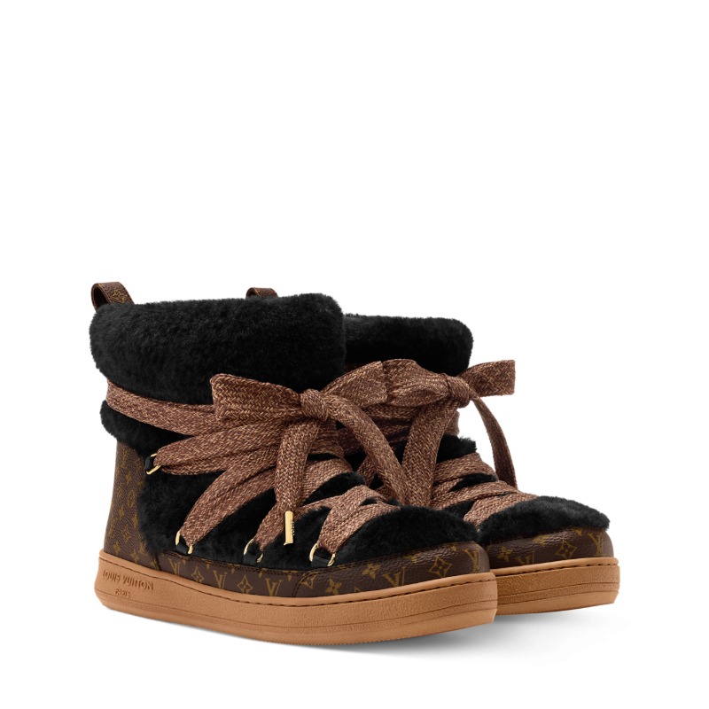 LV Cloud Lace-Up Ankle Boot Sneaker