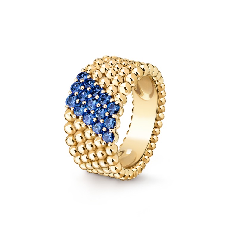 Perlée couleurs ring, 5 rows