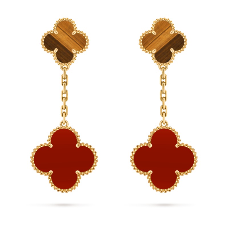 Magic Alhambra earrings, 2 motifs