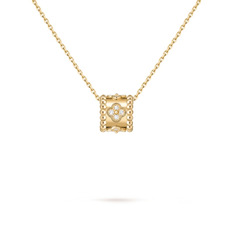 Perlée clovers pendant